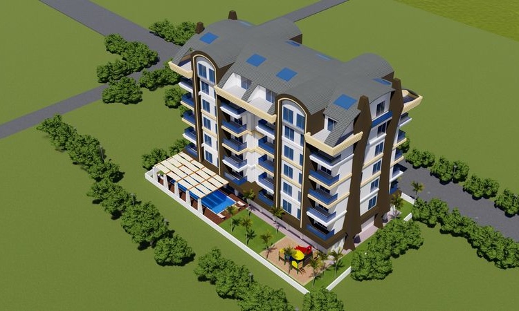 Новый жилой комплекс Novita Residence 7 в Алании Махмутлар - GQestate.com