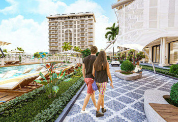 Квартира 1+1 в Демирташе, Алания, Турция | SBB-44395