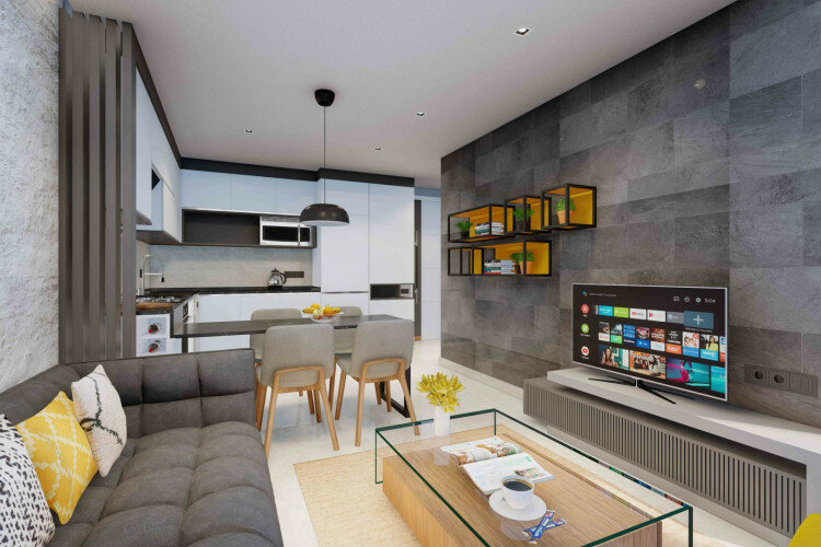 Квартира 1+1 в Алании, Турция | PTE-24849