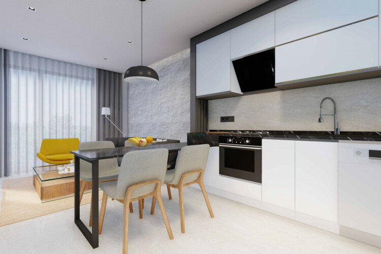 Квартира 1+1 в Алании, Турция | PTE-24849