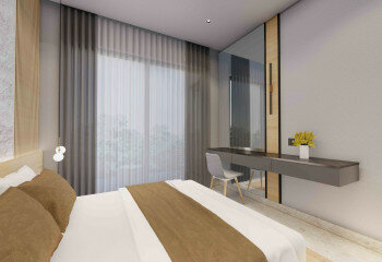 Квартира 1+1 в Алании, Турция | PTE-24849