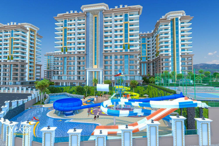 Квартира 1+1 в Махмутларе, Алания, Турция | STE-25161