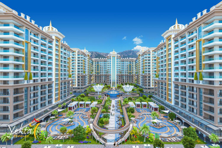 Квартира 1+1 в Махмутларе, Алания, Турция | STE-25161