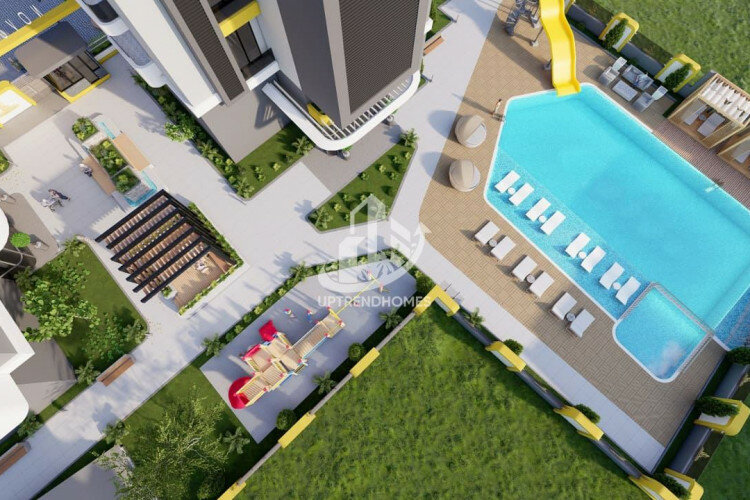 Квартира 1+1 в Махмутларе, Алания, Турция | PTE-28540