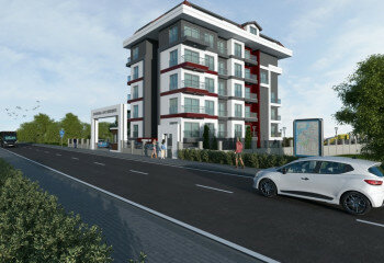 Квартира 1+1 в Кестеле, Алания, Турция | PBB-24603