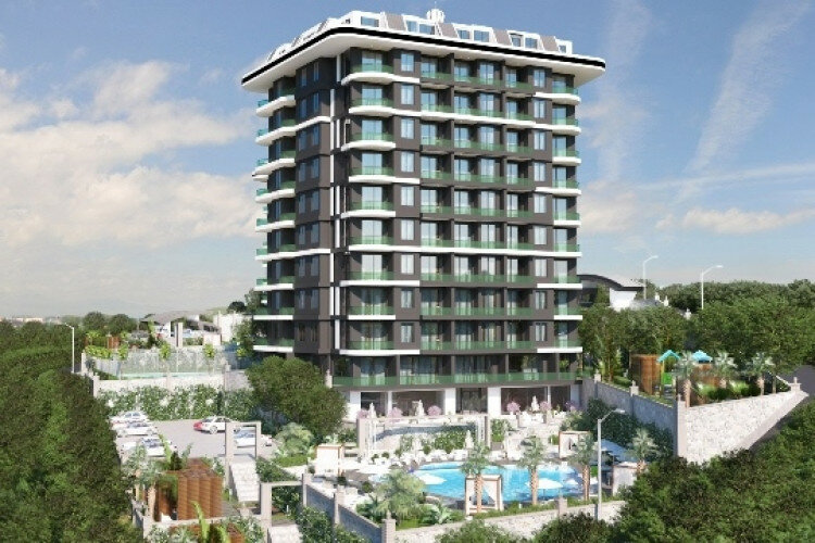 Квартира 1+1 в Демирташе, Алания, Турция | PBB-36488