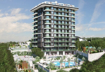 Квартира 1+1 в Демирташе, Алания, Турция | PBB-36488