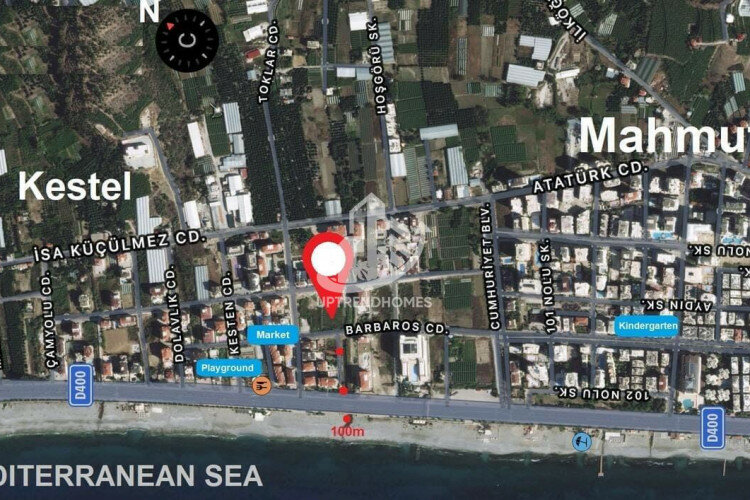 Квартира 1+1 в Кестеле, Алания, Турция | PTE-36107