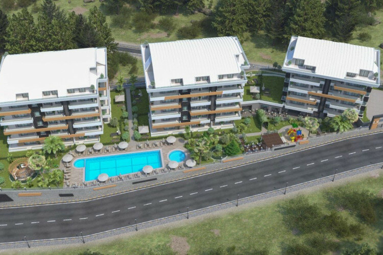 Квартира 1+1 в Оба, Алания, Турция | SBB-24497