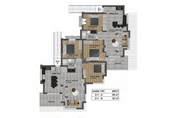 Квартира 2+1 в Бодруме, Турция | PTE-28503