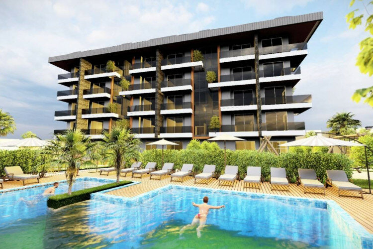 Квартира 2+1 в Оба, Алания, Турция | SBB-44025