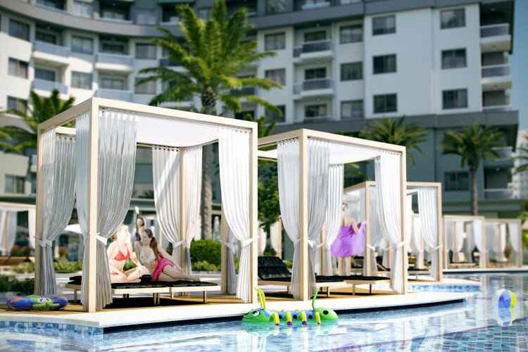 Квартира 1+1 в Махмутларе, Алания, Турция | PKK-14911