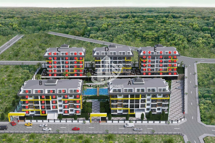 Квартира 2+1 в Кестеле, Алания, Турция | SBB-37680