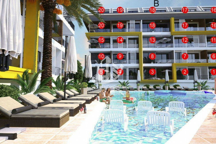 Квартира 2+1 в Кестеле, Алания, Турция | SBB-37680