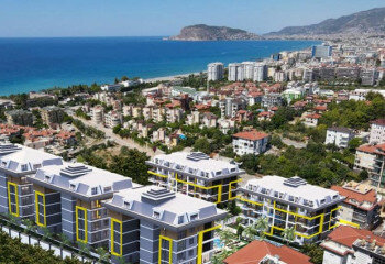 Квартира 2+1 в Кестеле, Алания, Турция
