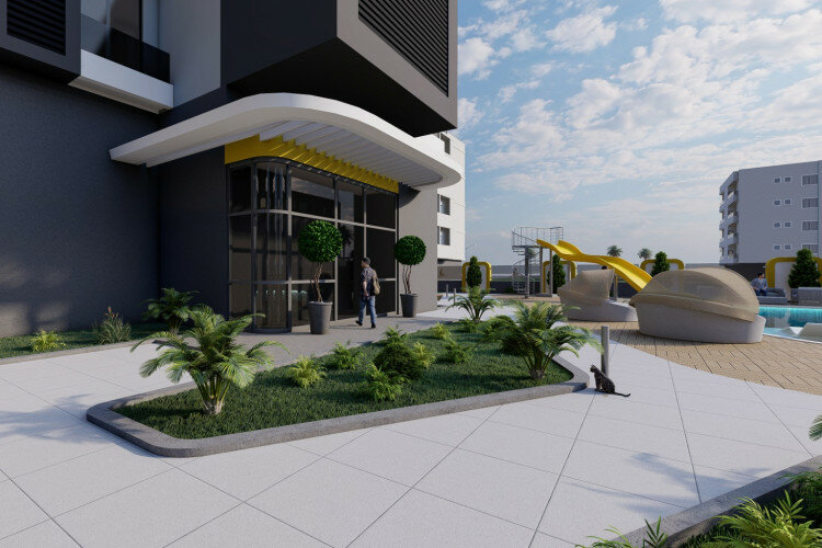 Квартира 1+1 в Махмутларе, Алания, Турция | PBB-26683