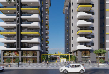 Квартира 1+1 в Махмутларе, Алания, Турция | PBB-26683