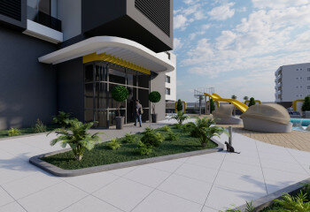 Квартира 1+1 в Махмутларе, Алания, Турция | PBB-26683