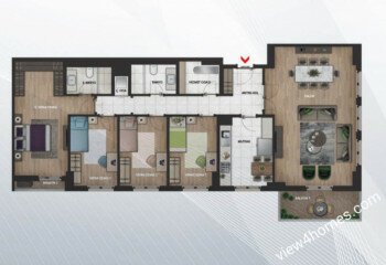 Квартира 2+1 в Стамбуле, Турция | SBB-31747