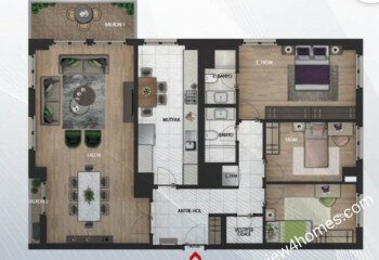 Квартира 2+1 в Стамбуле, Турция | SBB-31747