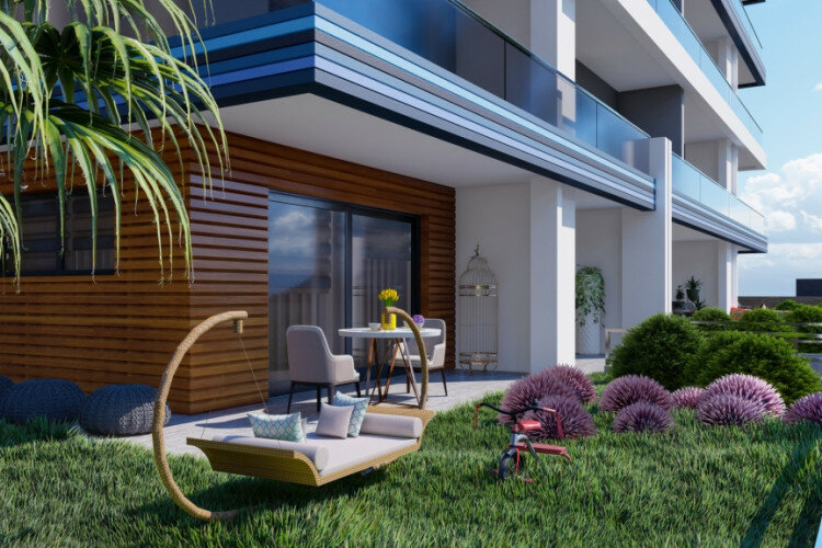 Квартира 1+1 в Каргыджаке, Алания, Турция | PBB-24730