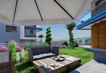 Квартира 1+1 в Каргыджаке, Алания, Турция | PBB-24730