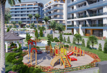 Квартира 1+1 в Каргыджаке, Алания, Турция | PBB-24730