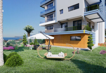 Квартира 1+1 в Каргыджаке, Алания, Турция | PBB-24730