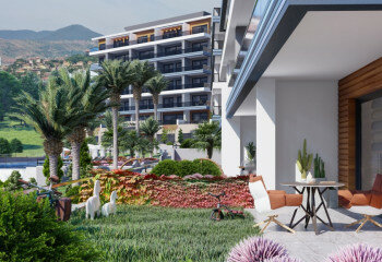 Квартира 1+1 в Каргыджаке, Алания, Турция | PBB-24730