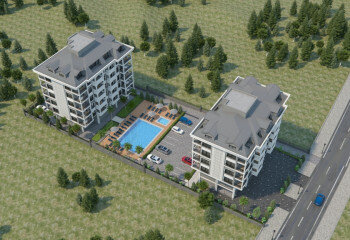 Квартира 2+1 в Каргыджаке, Алания, Турция | PTE-31126