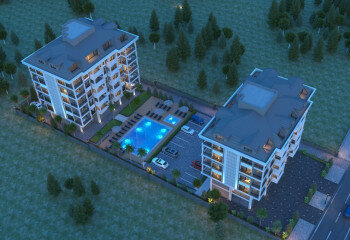 Квартира 2+1 в Каргыджаке, Алания, Турция | PTE-31126