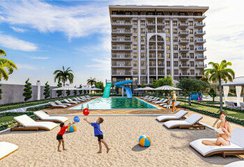 Квартира 1+1 в Демирташе, Алания, Турция | PBB-44397