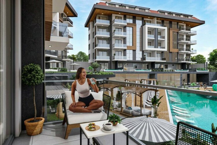 Квартира 1+1 в Алании, Турция | PBB-34648