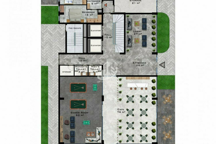 Квартира 2+1 в Каргыджаке, Алания, Турция | PKK-29666