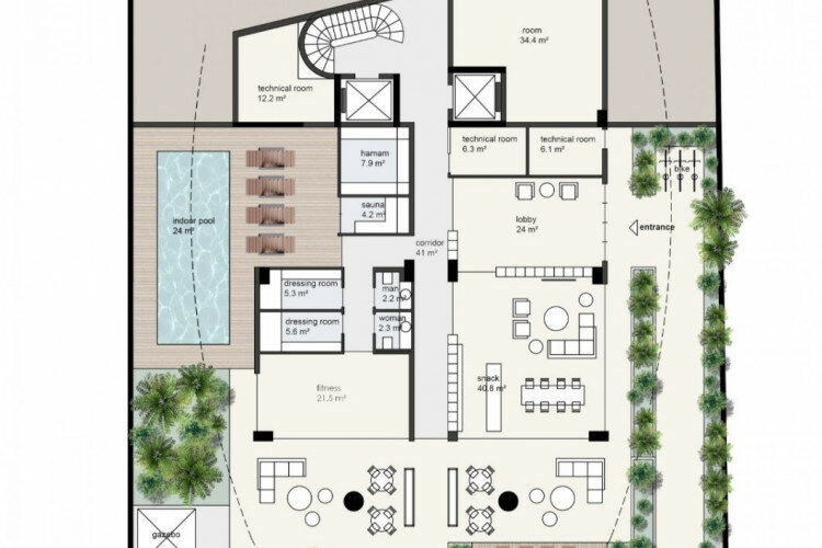 Квартира 2+1 в Алании, Турция | PTE-29673