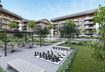 Квартира 1+1 в Оба, Алания, Турция | SBB-17724