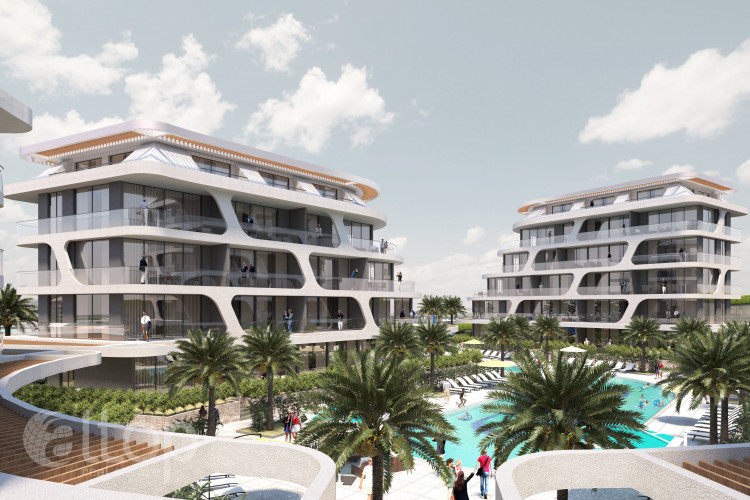 Квартира 2+1 в Оба, Алания, Турция | STE-29605