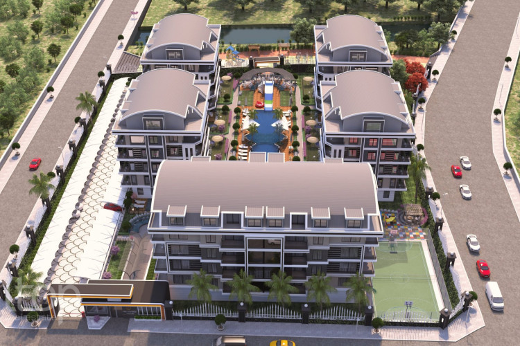 Квартира 2+1 в Оба, Алания, Турция | PTE-29606