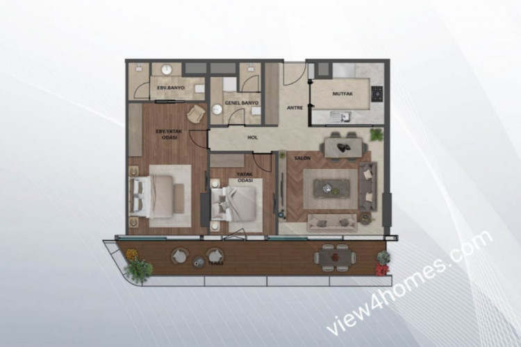 Квартира 1+1 в Стамбуле, Турция | PBB-31746