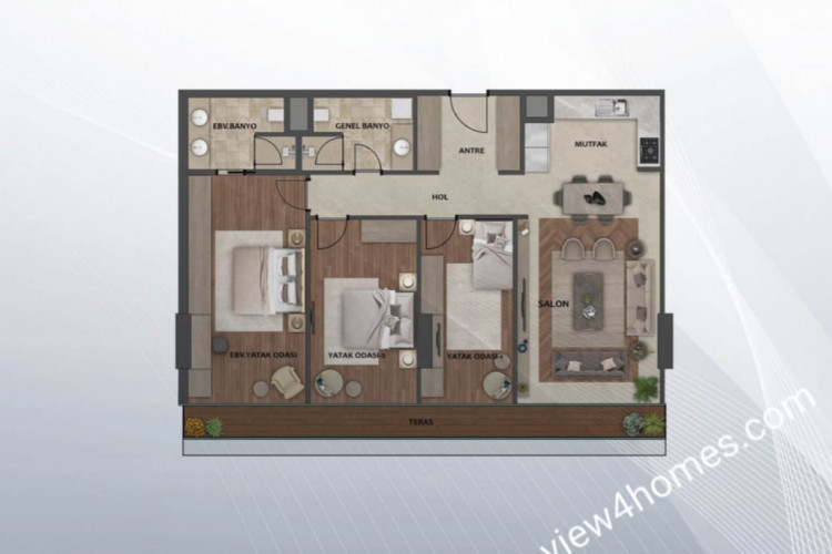 Квартира 1+1 в Стамбуле, Турция | PBB-31746