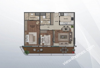 Квартира 1+1 в Стамбуле, Турция | PBB-31746