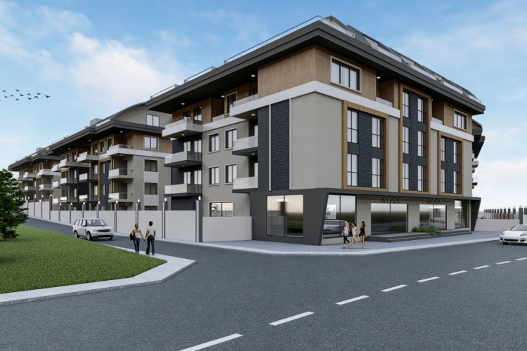 Квартира 1+1 в Оба, Алания, Турция | PTE-24282