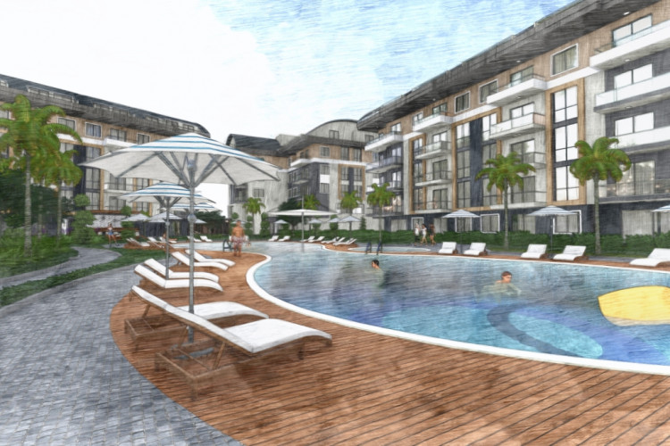 Квартира 1+1 в Оба, Алания, Турция | PTE-24282