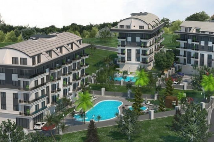 Квартира 1+1 в Оба, Алания, Турция | SBB-42472