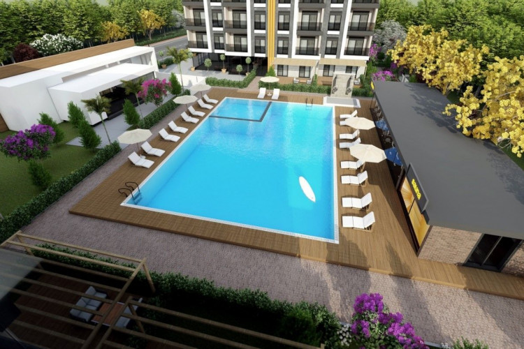 Квартира 1+1 в Аксу, Анталия, Турция | SBB-32494