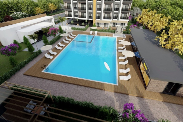 Квартира 1+1 в Аксу, Анталия, Турция | SBB-32494