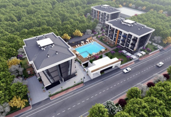 Квартира 1+1 в Аксу, Анталия, Турция | SBB-32494