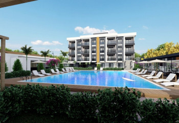 Квартира 1+1 в Аксу, Анталия, Турция | SBB-32494