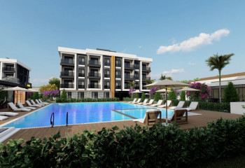 Квартира 1+1 в Аксу, Анталия, Турция | SBB-32494