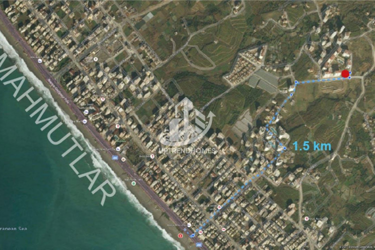 Квартира 1+1 в Махмутларе, Алания, Турция | STE-35976